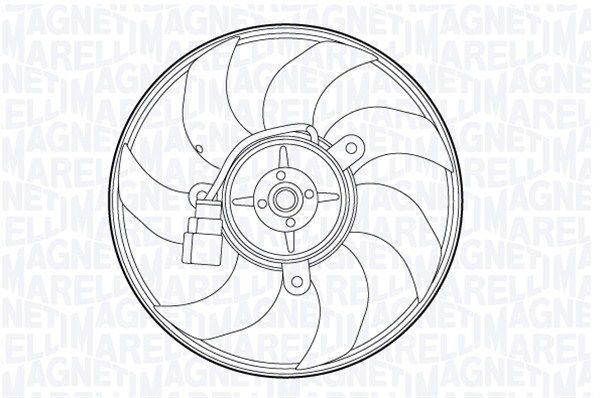 MAGNETI MARELLI Tuuletin, moottorin jäähdytys 069422558010